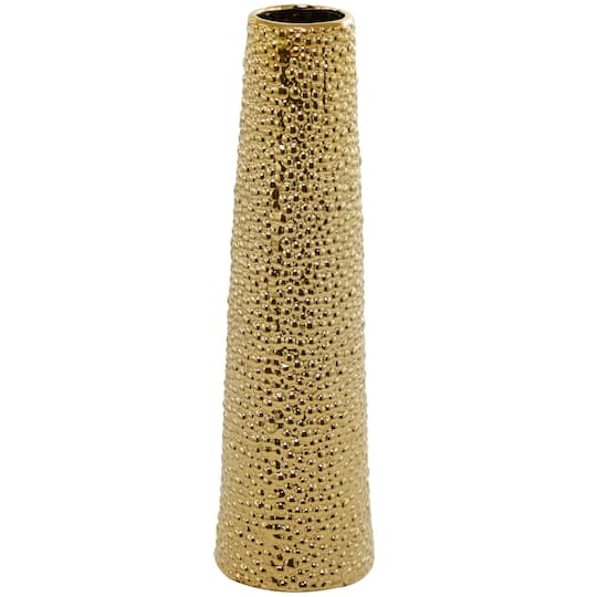 Modern Ceramic Vase with Bubble Texture